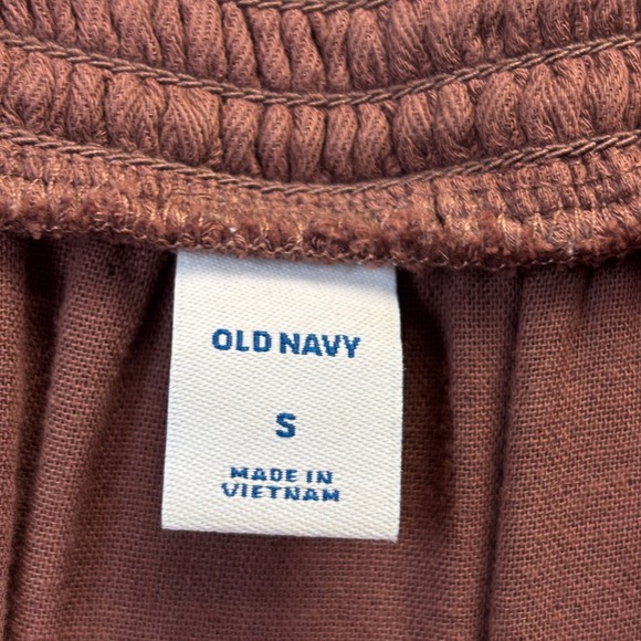 Old Navy Boho Wide Leg Sleeveless Jumpsuit Size S Cottage Minimalist Summer Chic - Picture 3 of 8